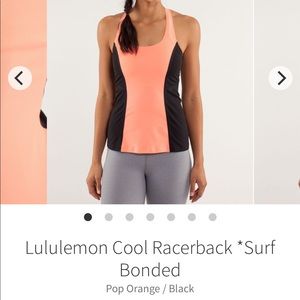 Lululemon Cool Racer back